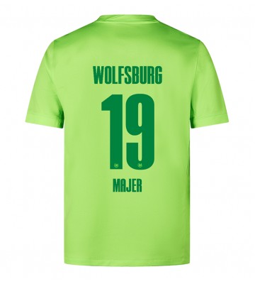 Wolfsburg Lovro Majer #19 Replika Hjemmebanetrøje 2024-25 Kortærmet